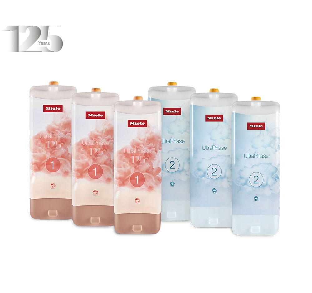 Набор картриджей для стирки UltraPhase Edition125 (6 шт) Miele в официальном магазине Miele в Санкт-Петербурге, доставка в пределах Санкт-Петербурга и России. Артикул 1252118012521180. Лучшие цены, самый большой каталог в России, техника в наличии, быстрая доставка. Набор картриджей для стирки UltraPhase Edition125 (6 шт) Miele купить в Санкт-Петербурге | Всегда в наличии! | Артикул 1252118012521180 | Официальный сайт