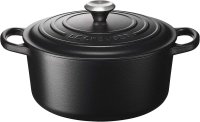Кастрюля CI1177-BL черный Le Creuset купить в Санкт-Петербурге | Всегда в наличии! | Артикул CI1177-BL | Официальный сайт