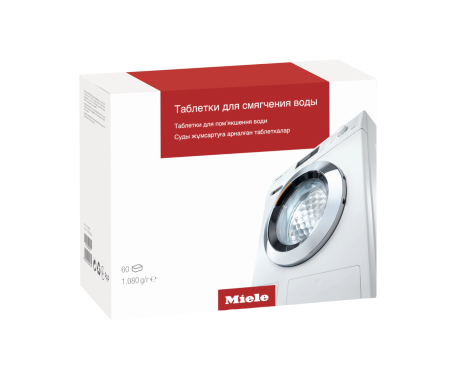 Таблетки для смягчения воды GP WS W 0602 T 60 шт. Miele купить в Санкт-Петербурге | Всегда в наличии! | Артикул 10129250 | Официальный сайт