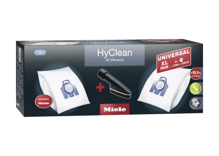 Комплект мешков-пылесборников Universal XL pack HyClean 3D GN Miele купить в Санкт-Петербурге | Всегда в наличии! | Артикул 11476550 | Официальный сайт